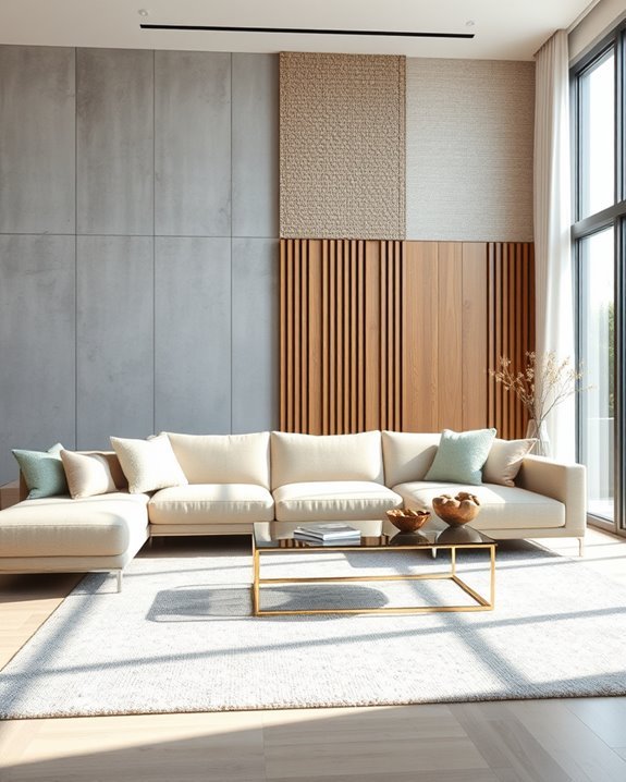 dynamic textured wall treatments