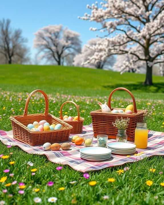 easter picnic park fun