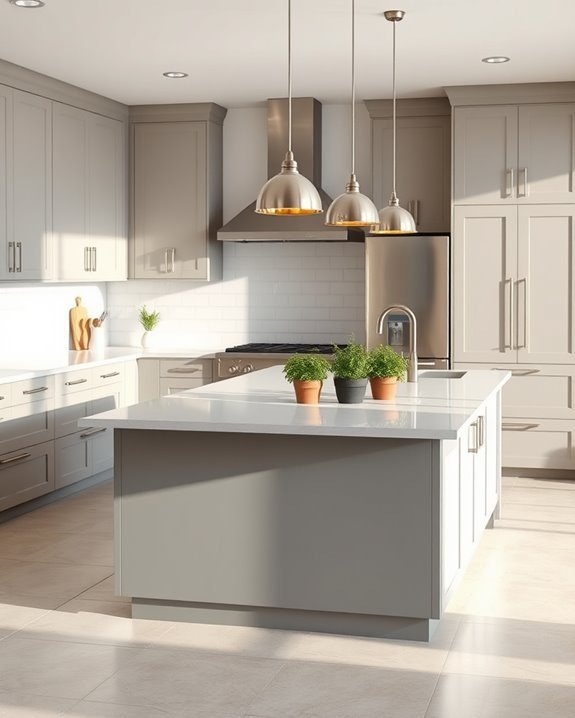 easy clean kitchen materials