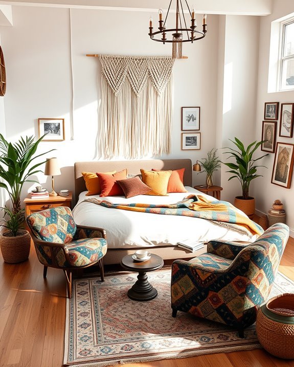 eclectic bohemian loft design