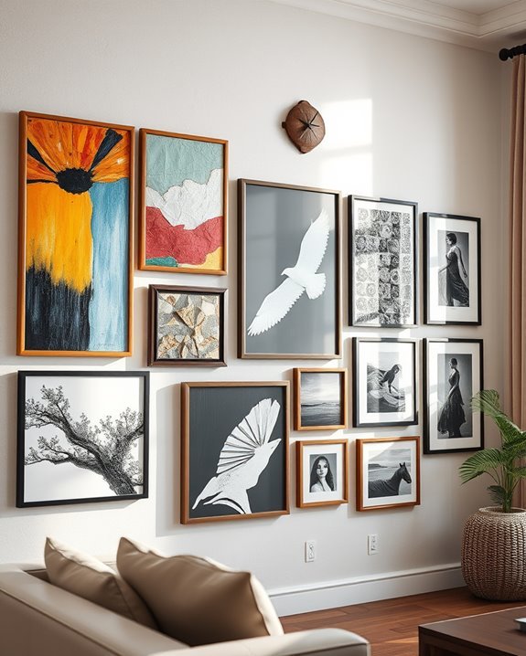 eclectic mixed media gallery