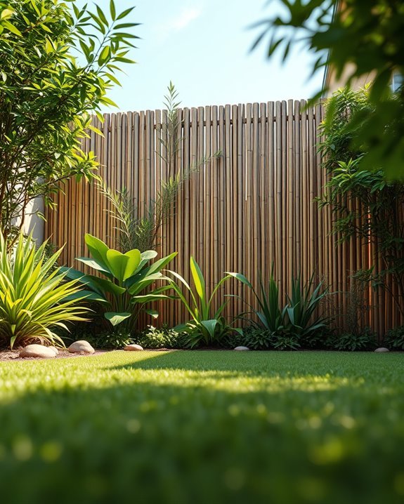 eco friendly bamboo privacy screens