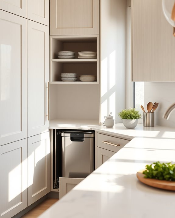 eco friendly corner trash solutions