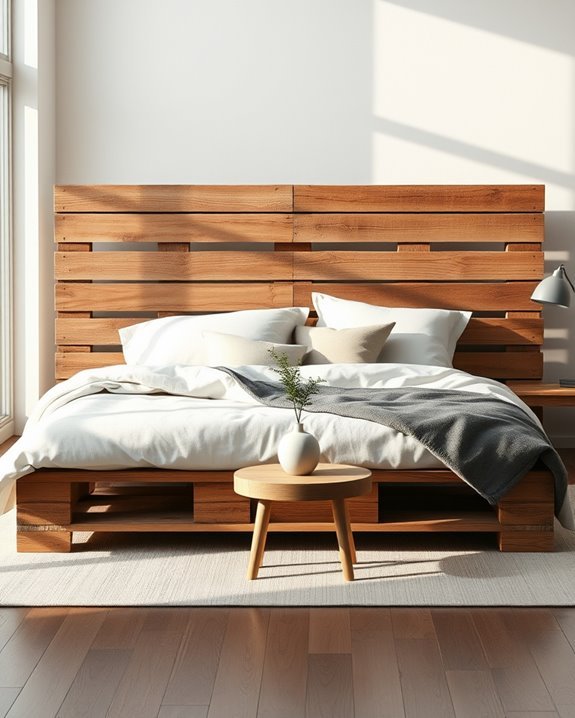 eco friendly pallet backrest design
