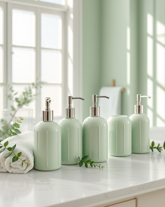 eco friendly pastel green elegance