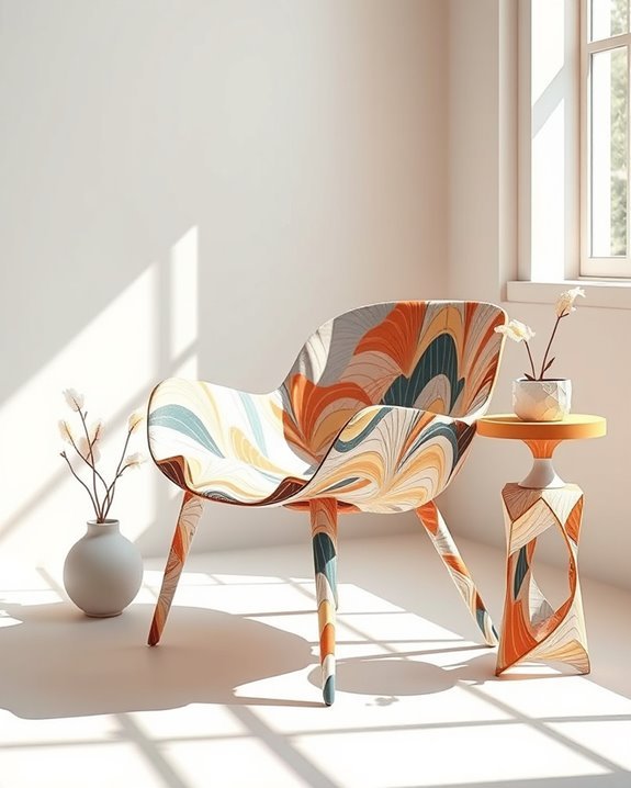 eco friendly upcycled paper furniture