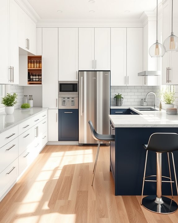 efficient functional kitchen design