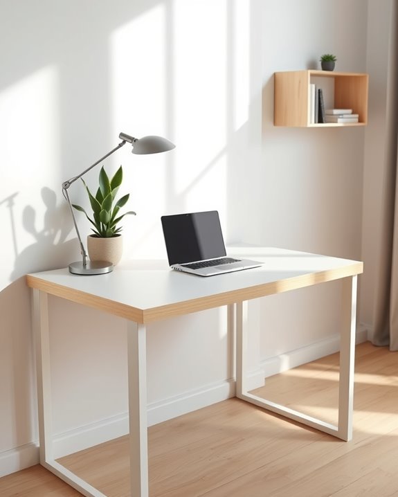 efficient minimalist workspace solution