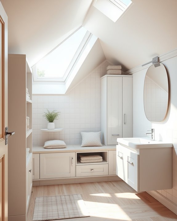efficient small changing area