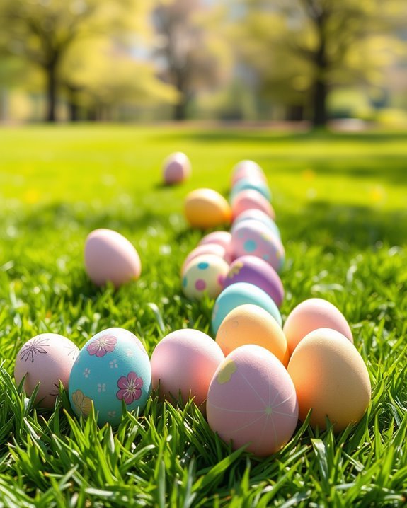 egg toss competition fun