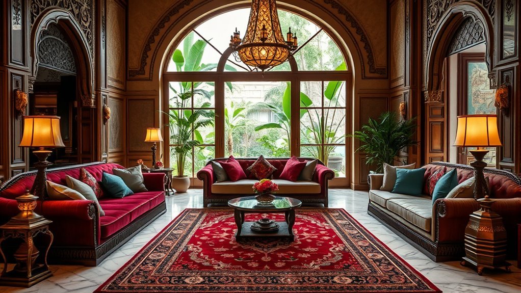 elegant arabian living room designs