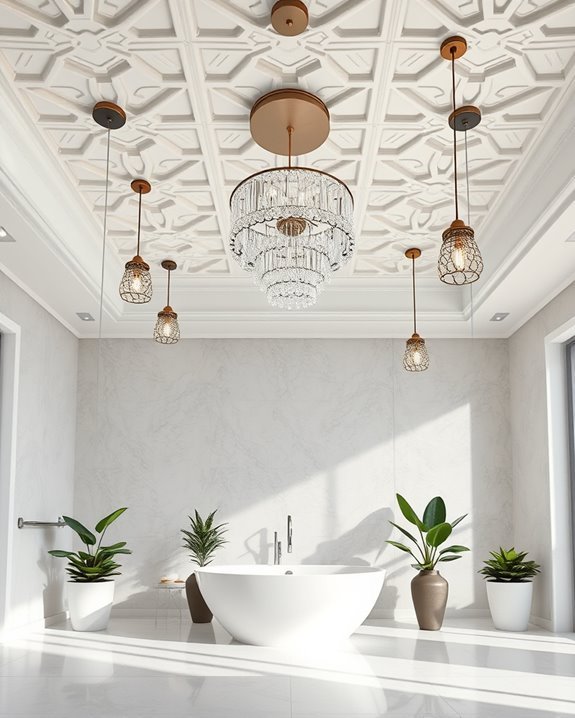 elegant bathroom lighting fixtures