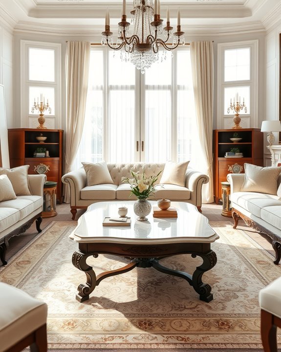 elegant centerpiece for living room