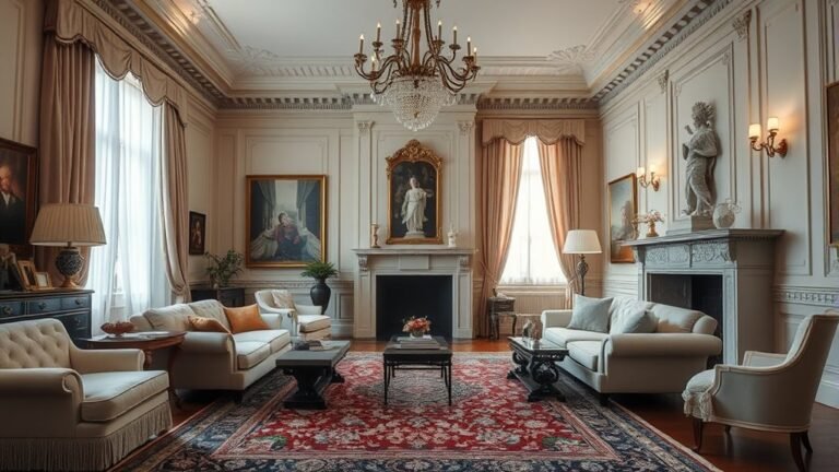 elegant classical living room
