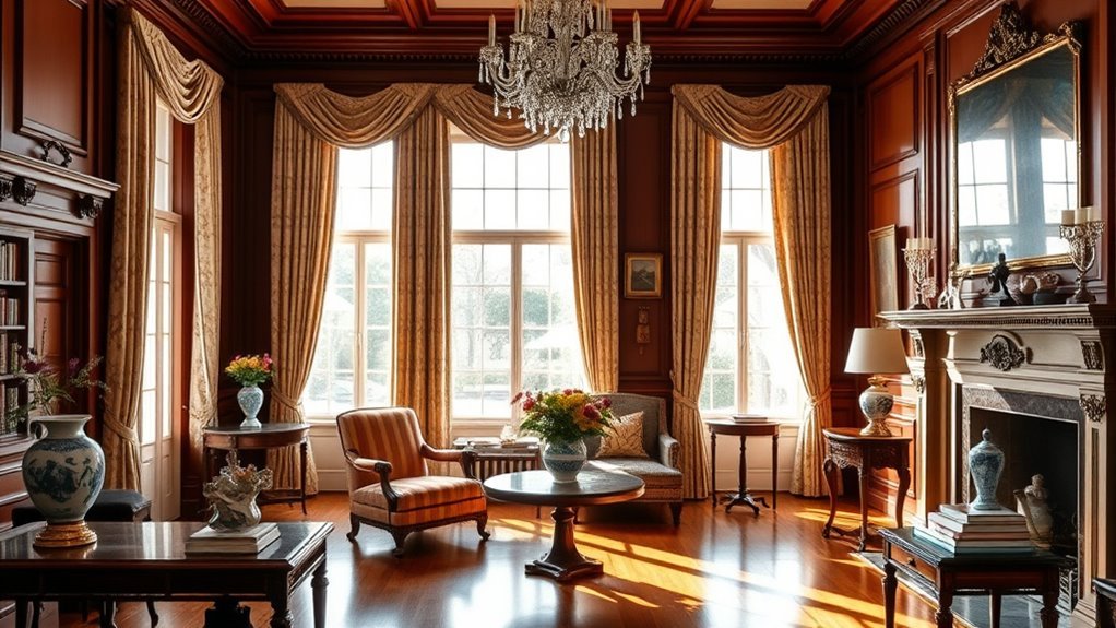 elegant colonial interior design