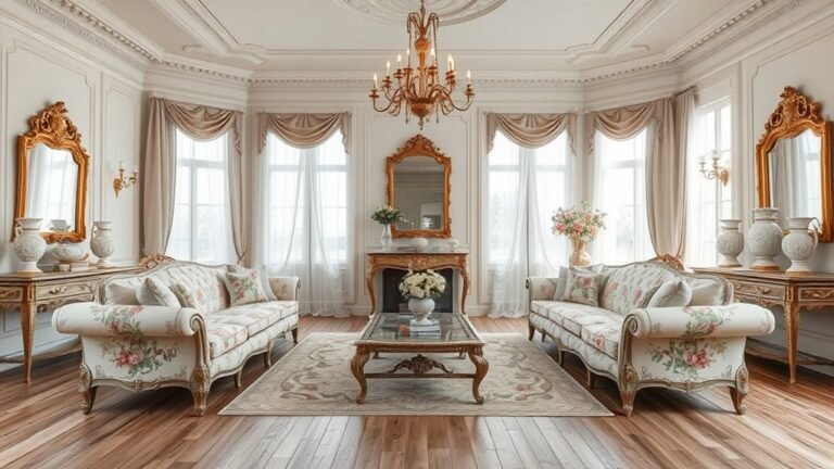 elegant french provincial living