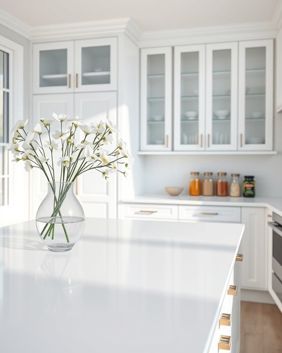 elegant glass decor accents