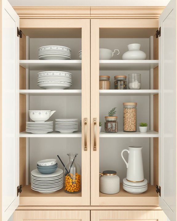 elegant glass door inserts