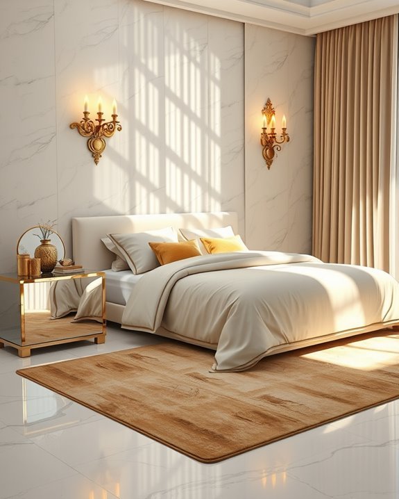 elegant gold wall sconces