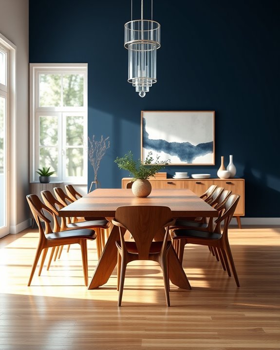 elegant ink blue warmth