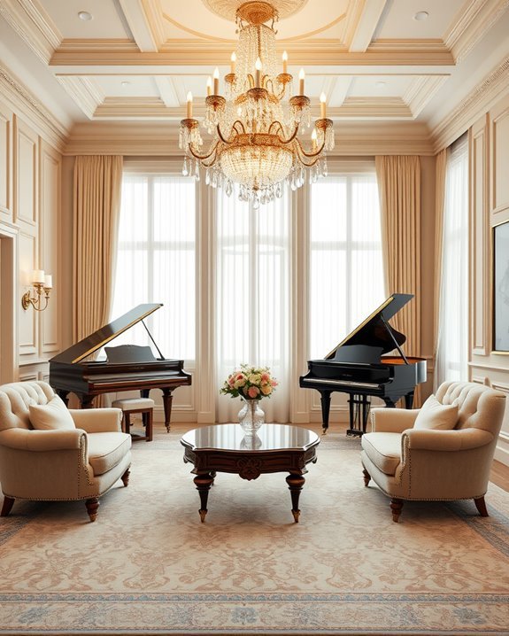 elegant lighting statement pieces