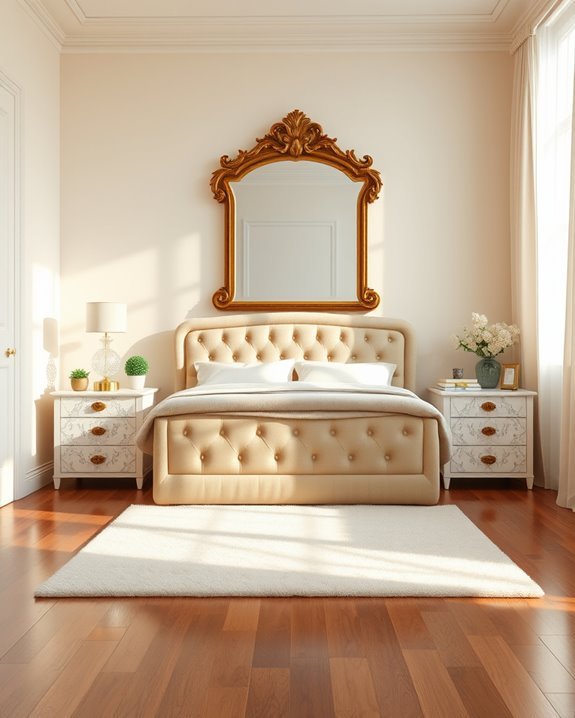 elegant mirror placement tips
