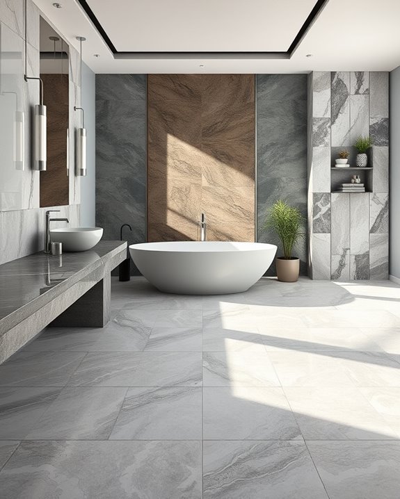 elegant natural stone finishes