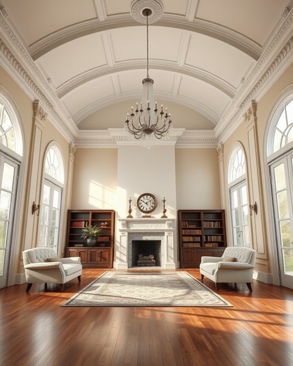 elegant open ceiling designs