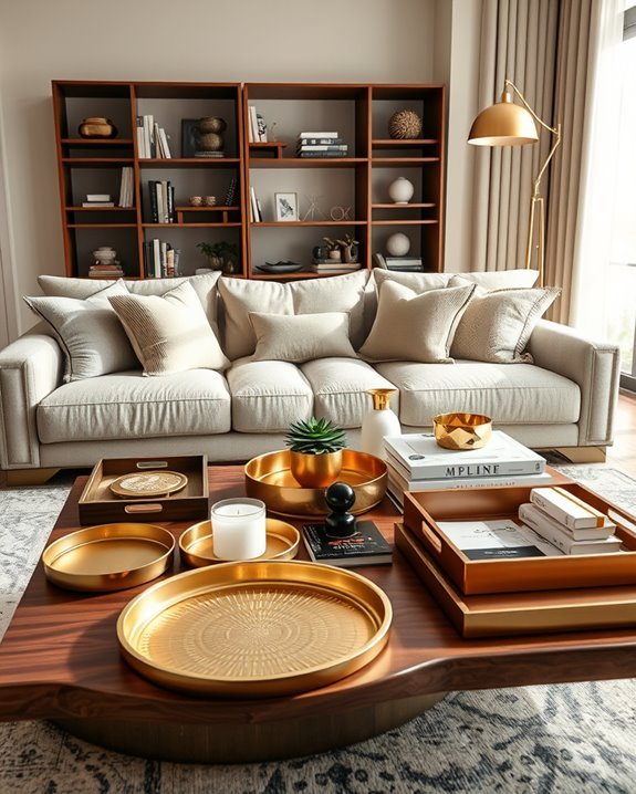 elegant organization for decor