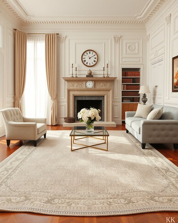 elegant rugs enhance spaces