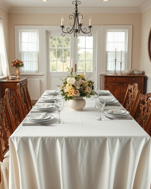 elegant seasonal table setting