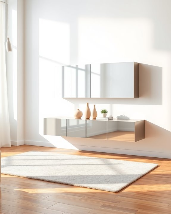 elegant space enhancing storage solution