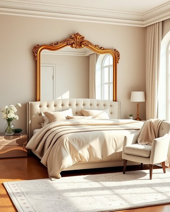 elegant statement mirrors enhance