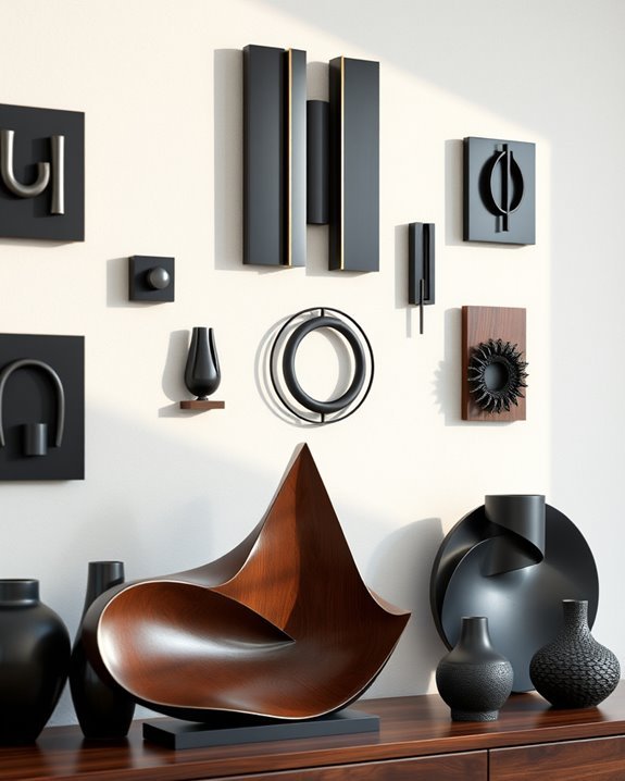elegant three dimensional wall art