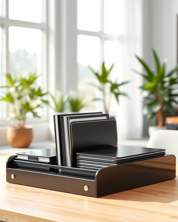 elegant workspace organization solution