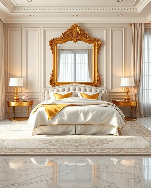 elevate bedroom with mirrors