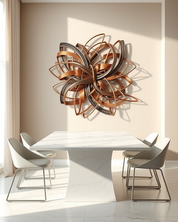 elevate dining with sculptures