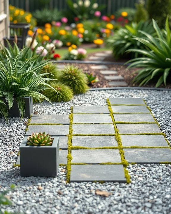 elevate gravel patio design