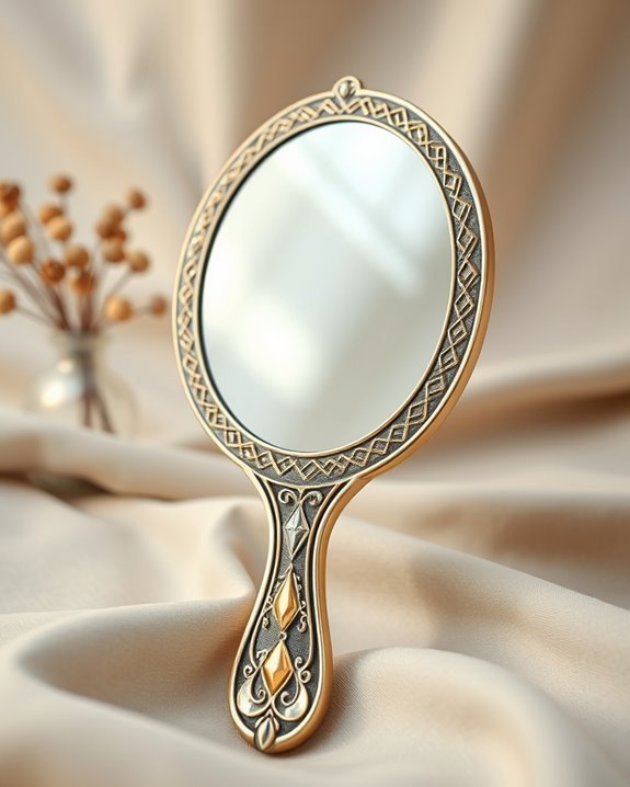 elevate mirror with foil