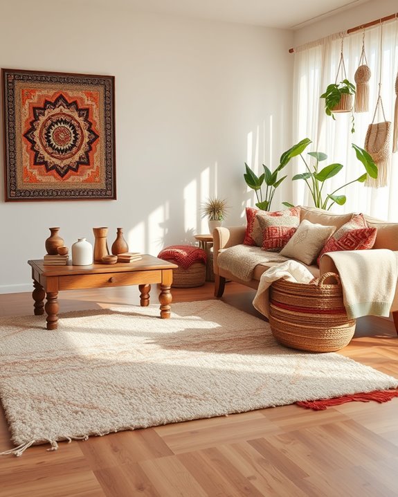 elevate space with bohemian art
