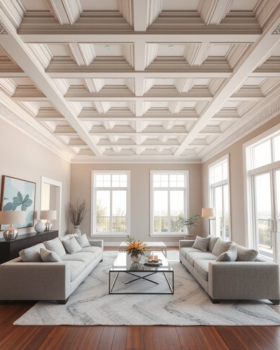 elevate space with ceilings