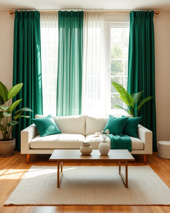 elevate space with curtains