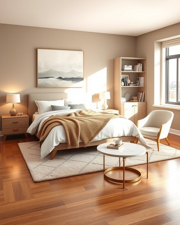 elevated neutral bedroom design