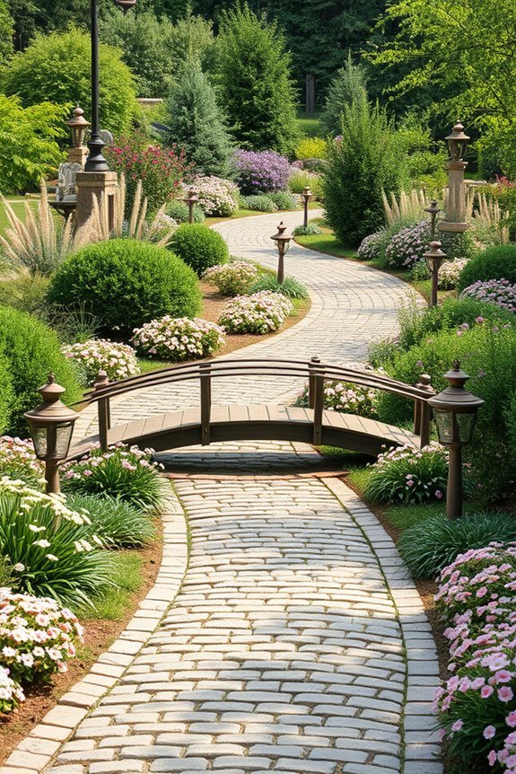enchanting garden pathway design