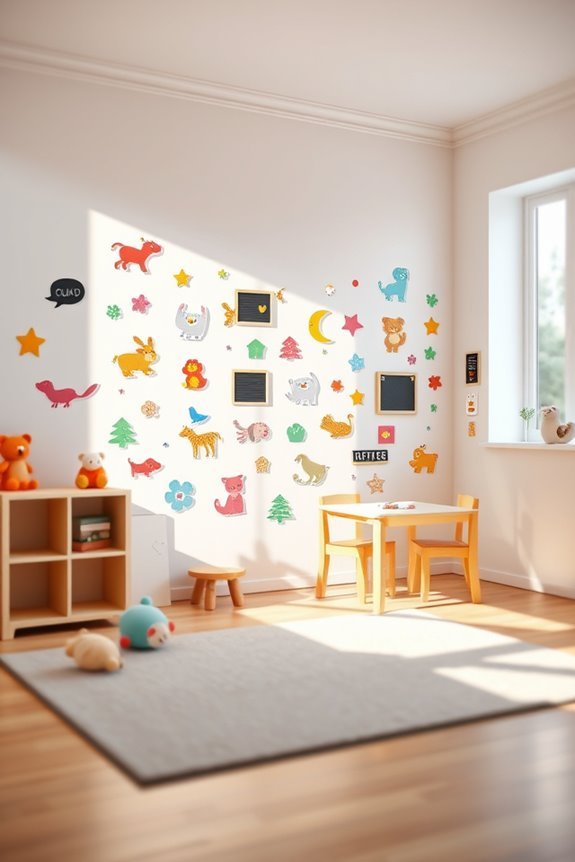 engaging interactive wall decals