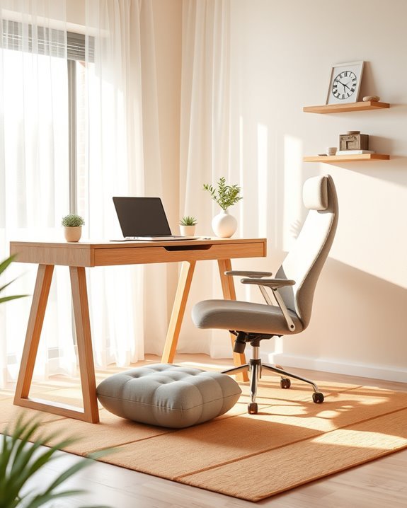 enhance comfort with footrest