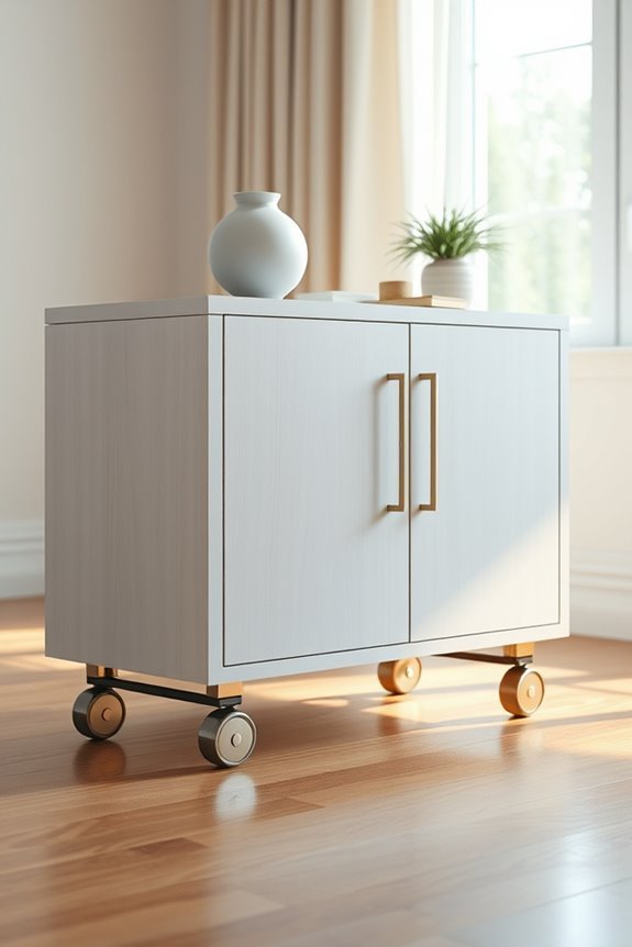 enhance mobility with casters