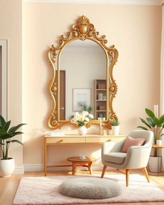 enhance space with mirrors