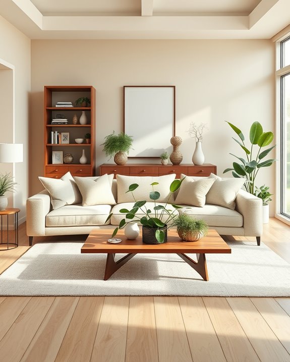 enhance space with plants