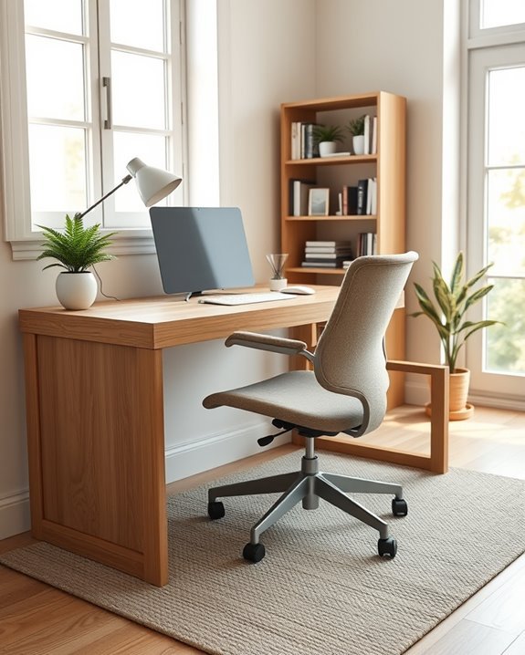 ergonomic desk height adjustment